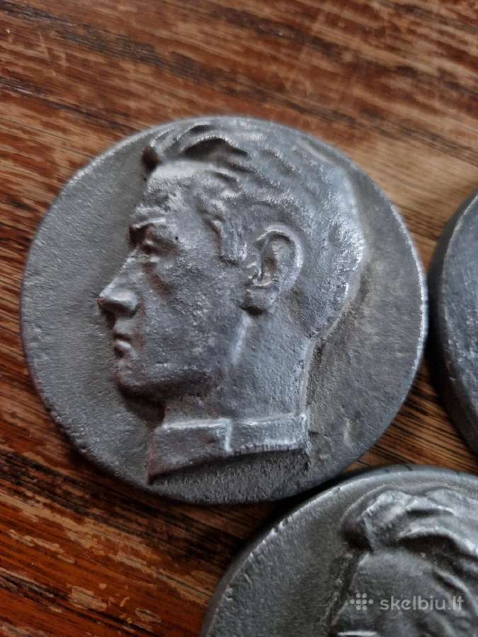 Stalo medalis Julius Janonis 1896-1917 10 eur/vnt - nuotraukos Nr. 3