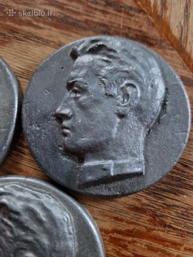 Stalo medalis Julius Janonis 1896-1917 10 eur/vnt - nuotraukos Nr. 4