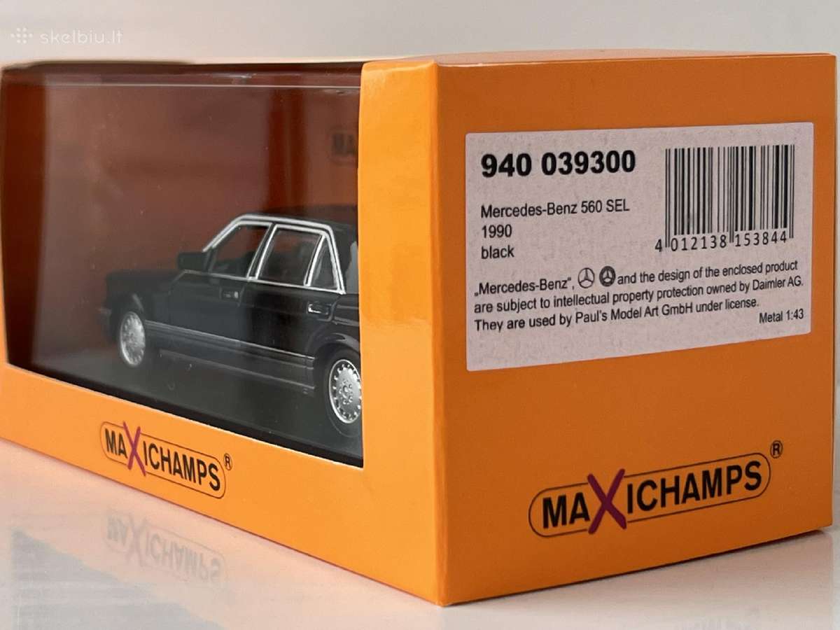 Mercedes Benz 560 Sel 1:43 - nuotraukos Nr. 10