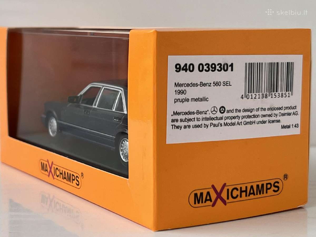 Mercedes Benz 560 Sel 1:43 - nuotraukos Nr. 9