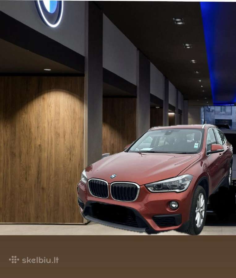 Bmw X1 automobilio nuomas