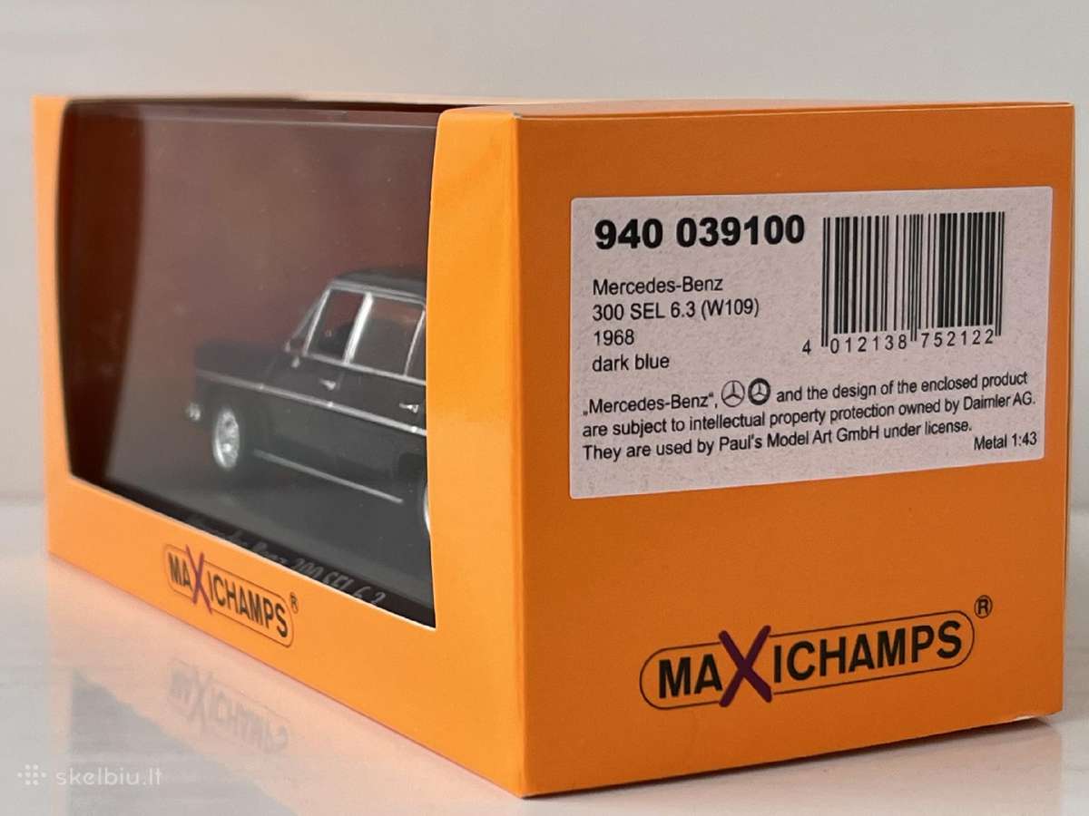 Mercedes Benz 300 Sel 6.3 1:43 - nuotraukos Nr. 9