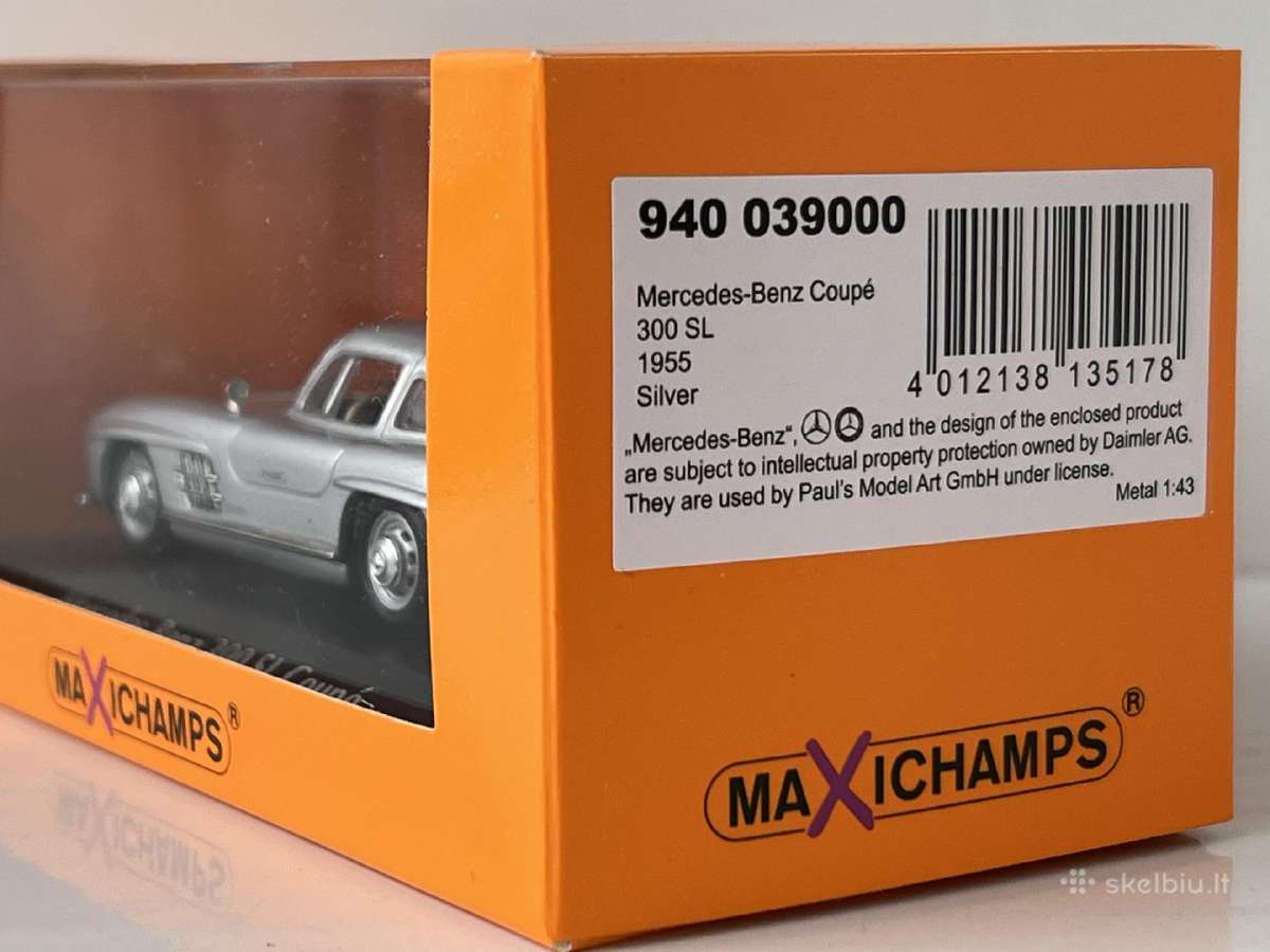 Mercedes Benz 300 SL 1:43 - nuotraukos Nr. 7