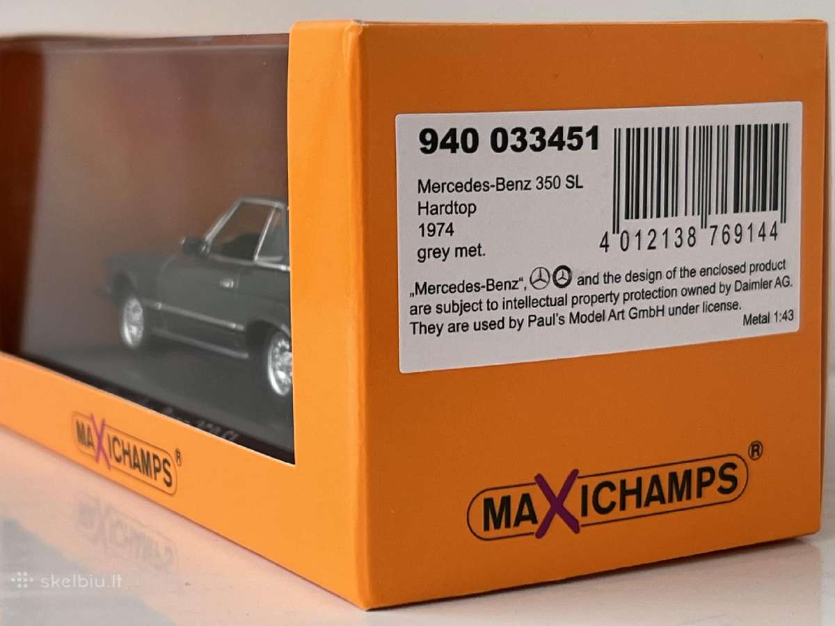 Mercedes Benz 350 SL 1:43 - nuotraukos Nr. 9