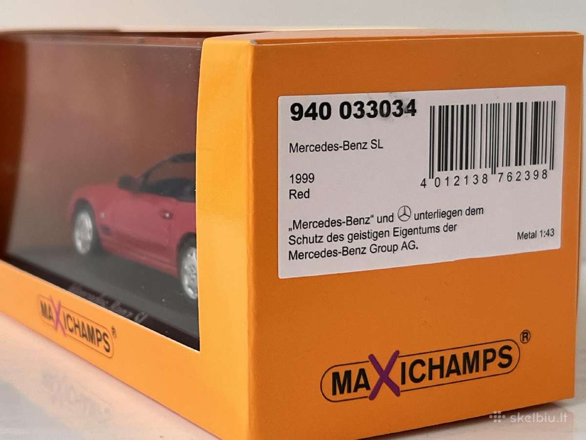 Mercedes Benz SL R129 1:43 - nuotraukos Nr. 8
