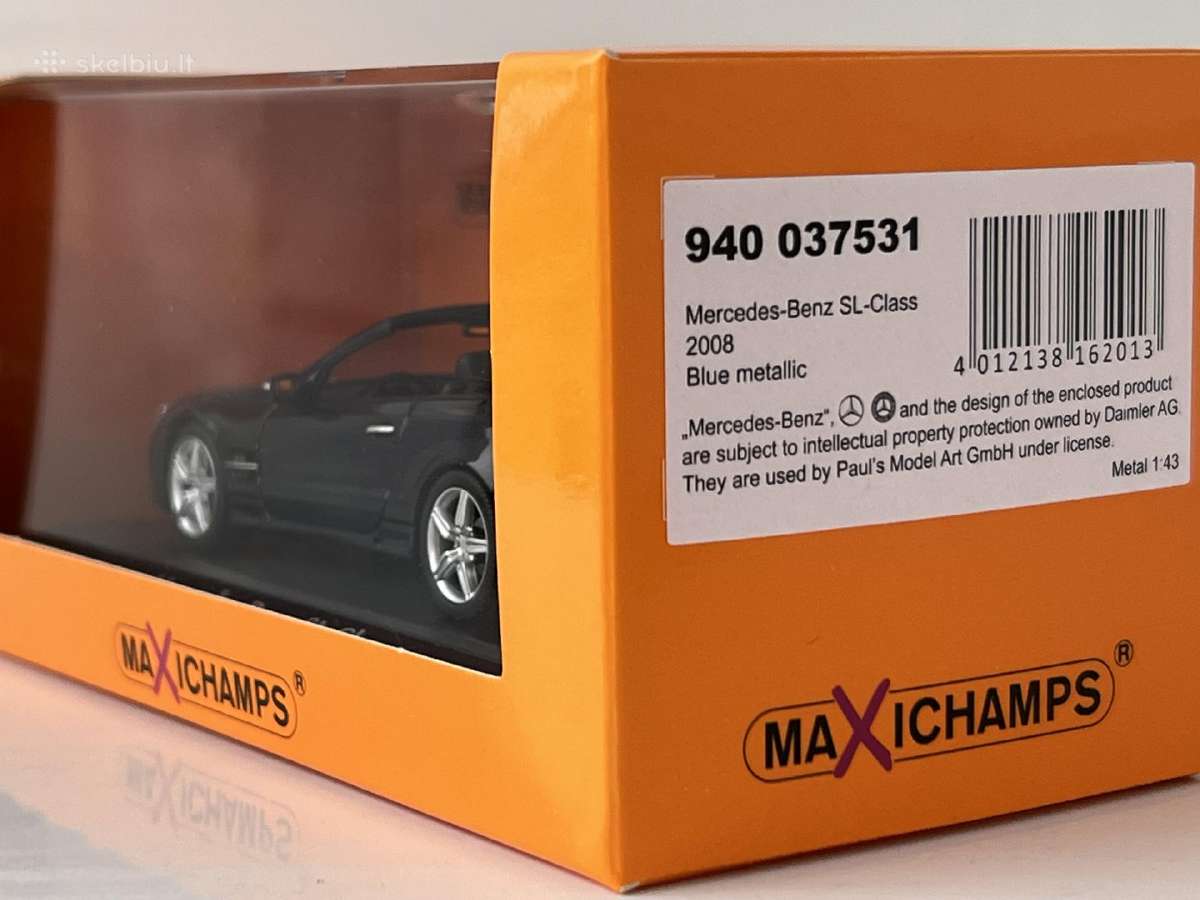 Mercedes Benz SL R230 1:43 - nuotraukos Nr. 9
