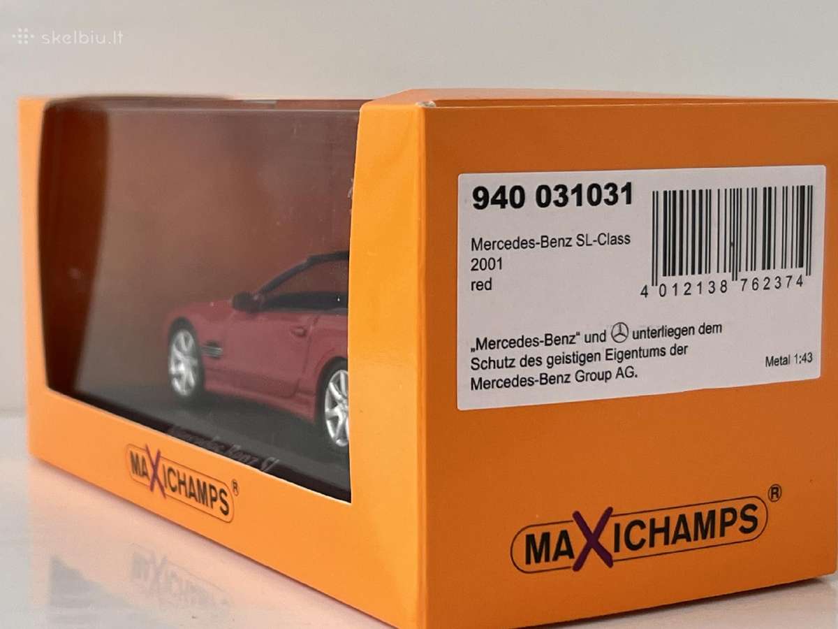 Mercedes-benz SL 1:43 - nuotraukos Nr. 10