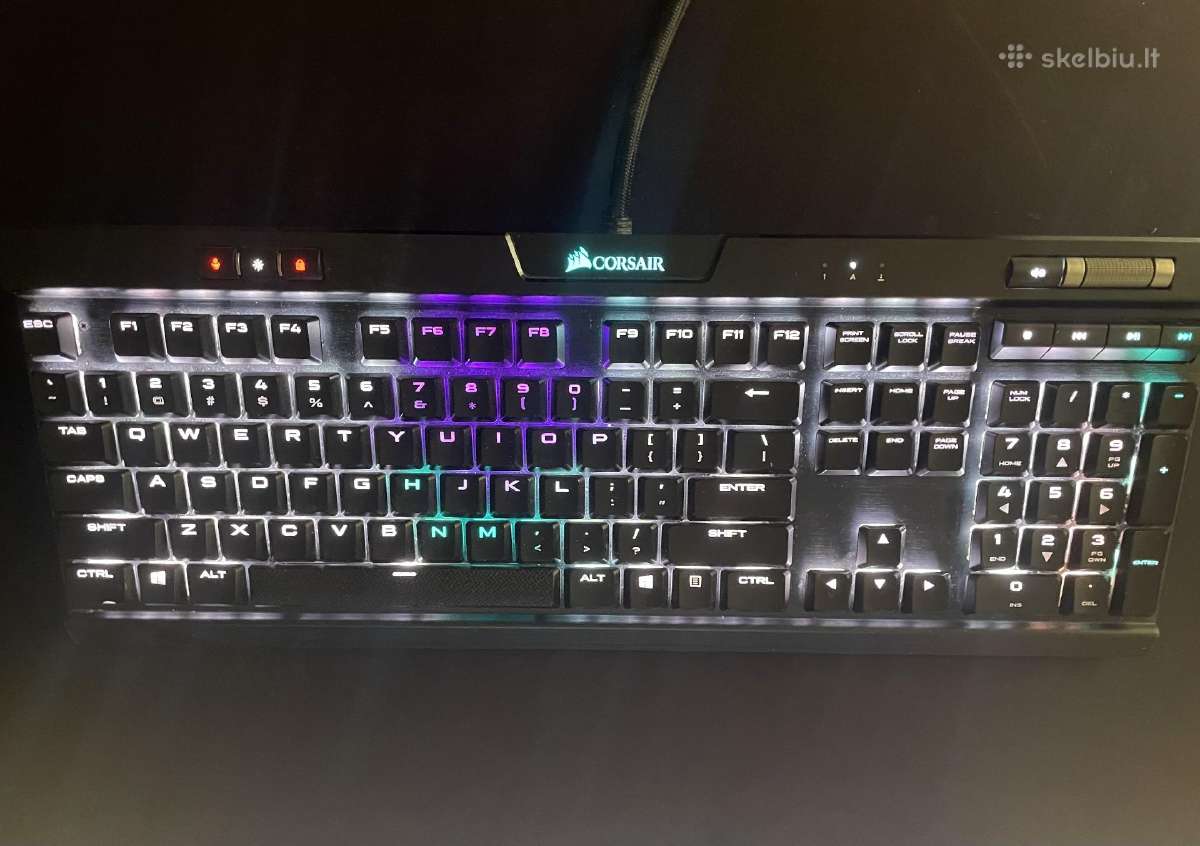 Corsair K70 Mk2 Mechaninė Žaidimų Klaviatūra