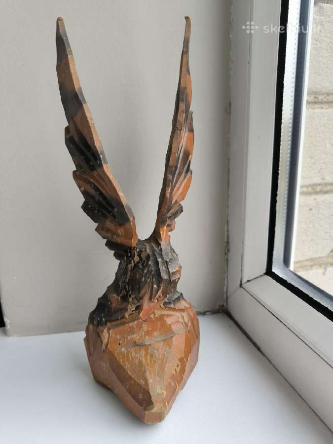 Mediniai suvenyrai Erelis ~30cm aukščio, statulėlė
