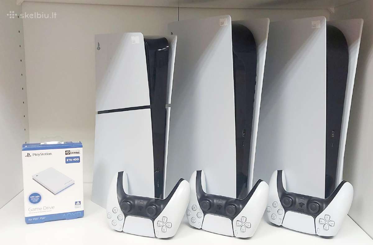 Sony Playstation 5 konsolių parduotuvė
