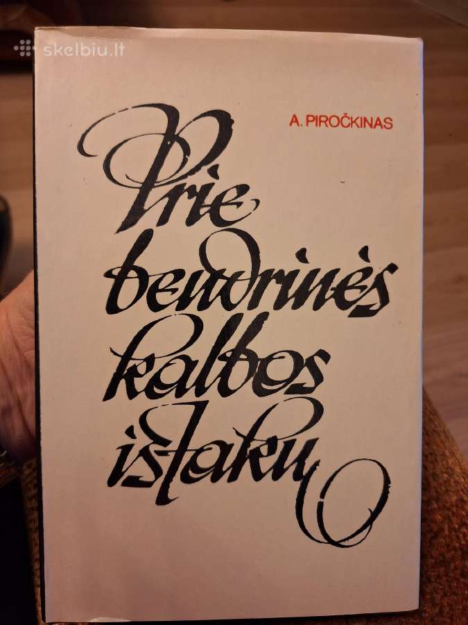 Prie bendrinės kalbos ištakų