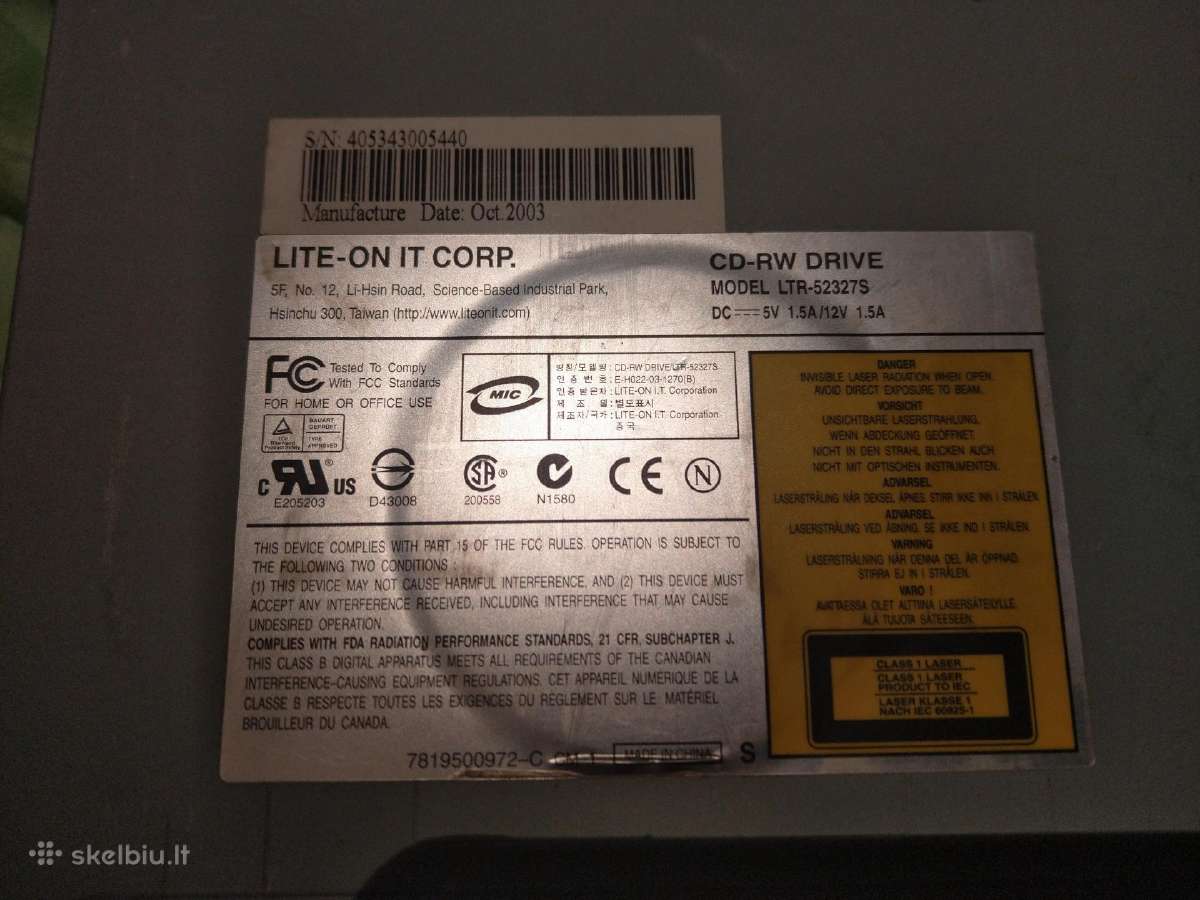 Ide cdrom-dvdrom-dvdrw - nuotraukos Nr. 3