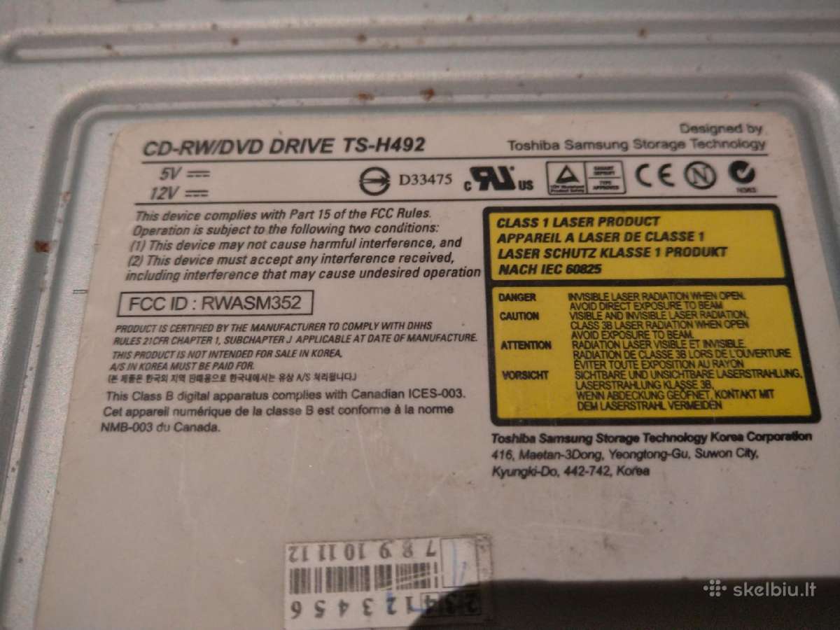 Ide cdrom-dvdrom-dvdrw - nuotraukos Nr. 7