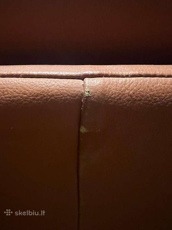 Dvivietė odinė sofa - nuotraukos Nr. 3
