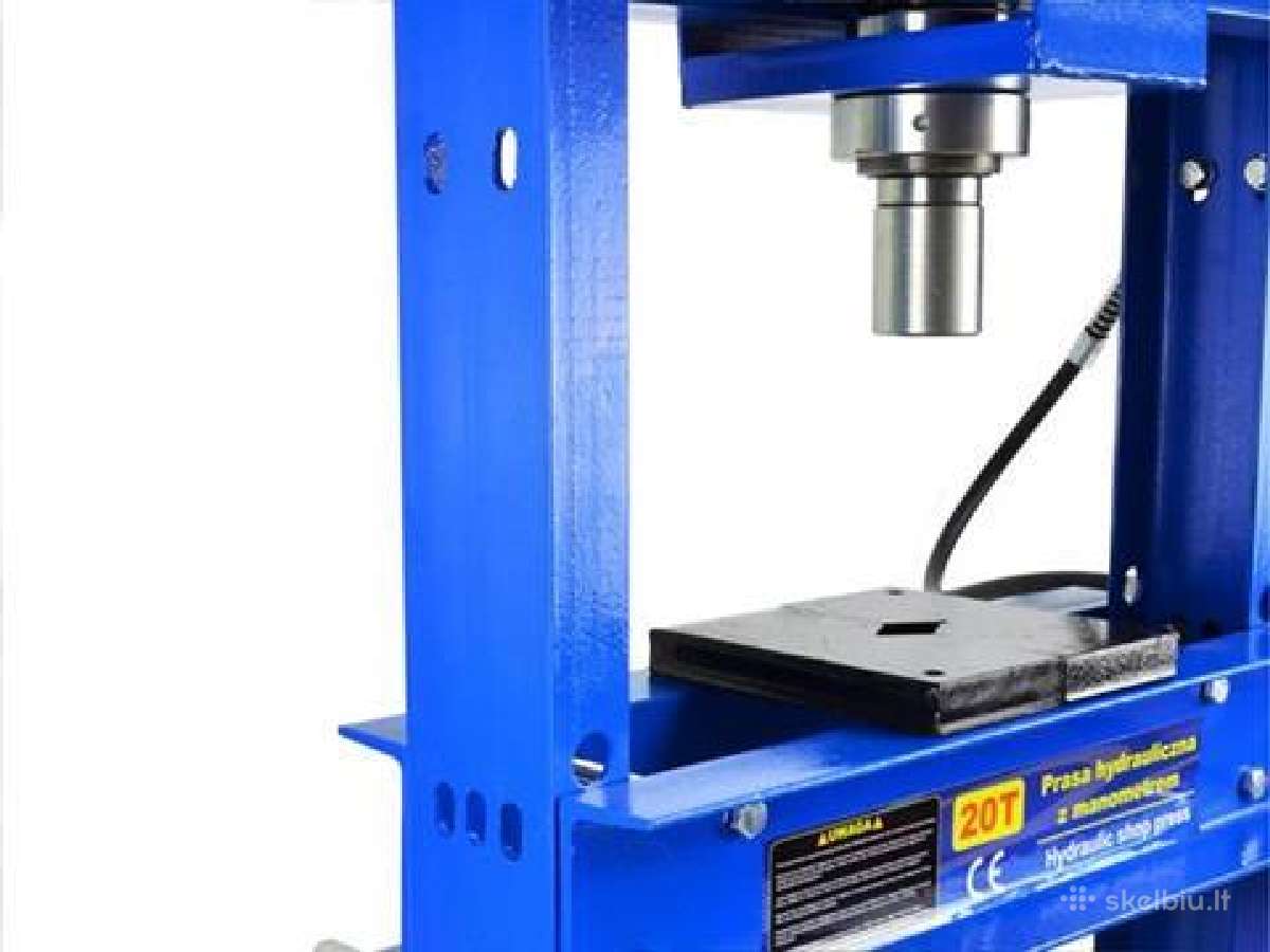 Hidrauliniai presai 20t su manometru nuo 240 eur - nuotraukos Nr. 24