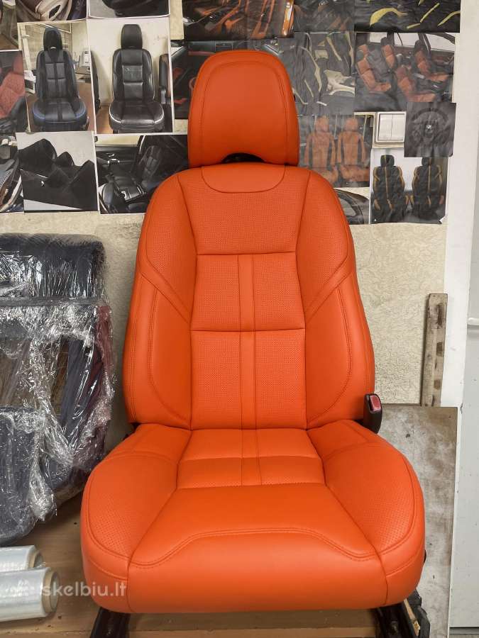 Automobilių salonų siuvimas ir vairų pertraukimas. - nuotraukos Nr. 6