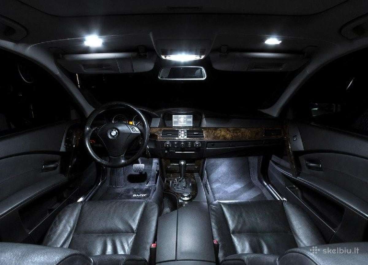 Bmw E60/f10/f30/e90/e46/e81 LED Salono apšvietimas - nuotraukos Nr. 3