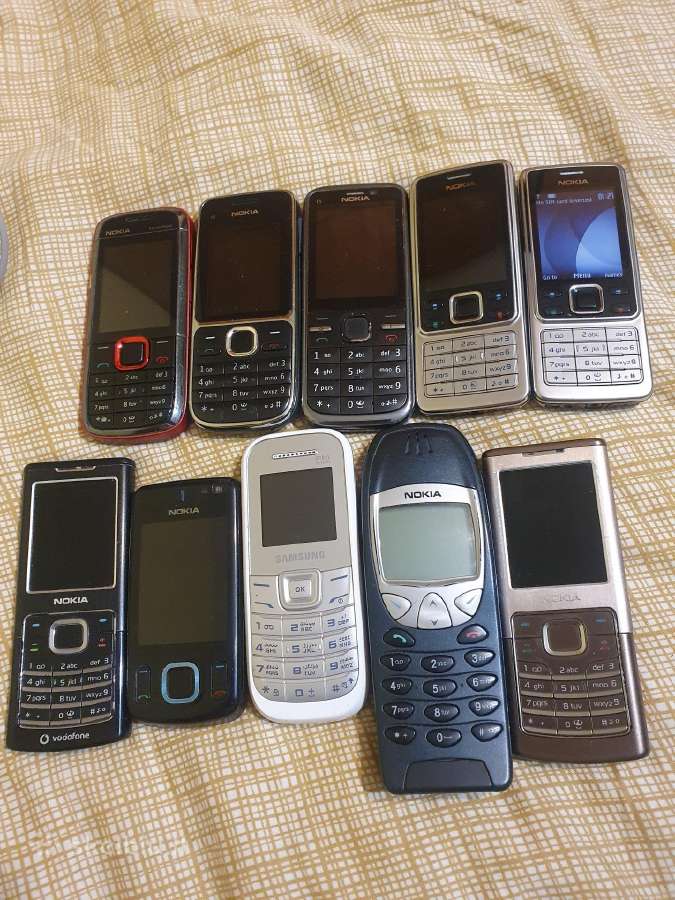 Nokia telefonai 20-40€, siunčiu. Visi veikia - nuotraukos Nr. 6