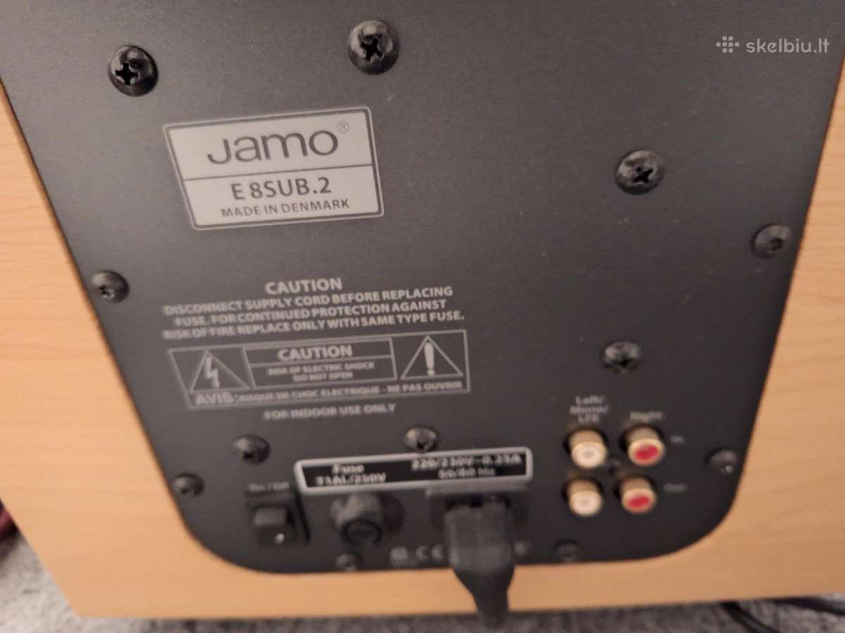 Yamaha namų kino sistema ir Jamo kolonėlės - nuotraukos Nr. 13