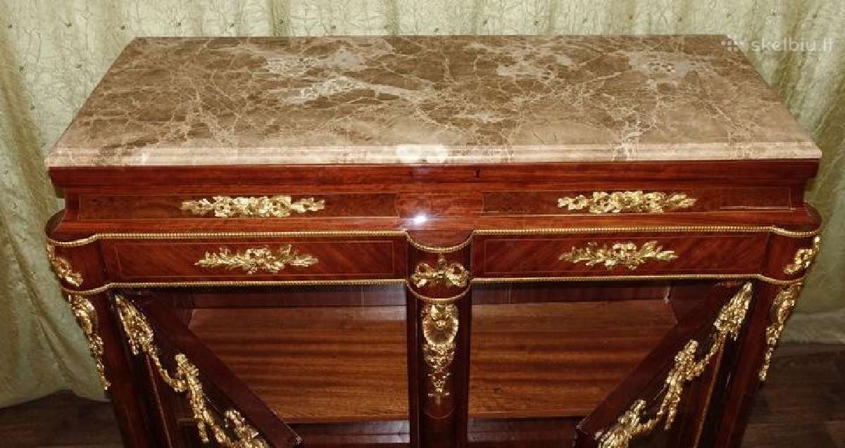 Naujos prancūziško stiliaus komodos su žalvariu - nuotraukos Nr. 14