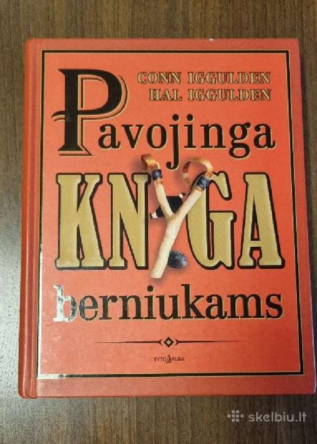 Pavojinga knyga berniukams