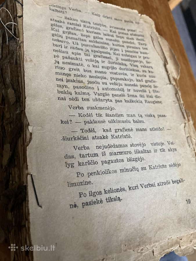 Prieškario knyga