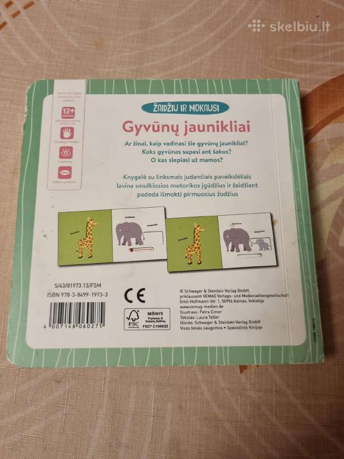 Žaidžiu ir mokausi , gyvūnų jaunikliai - nuotraukos Nr. 6