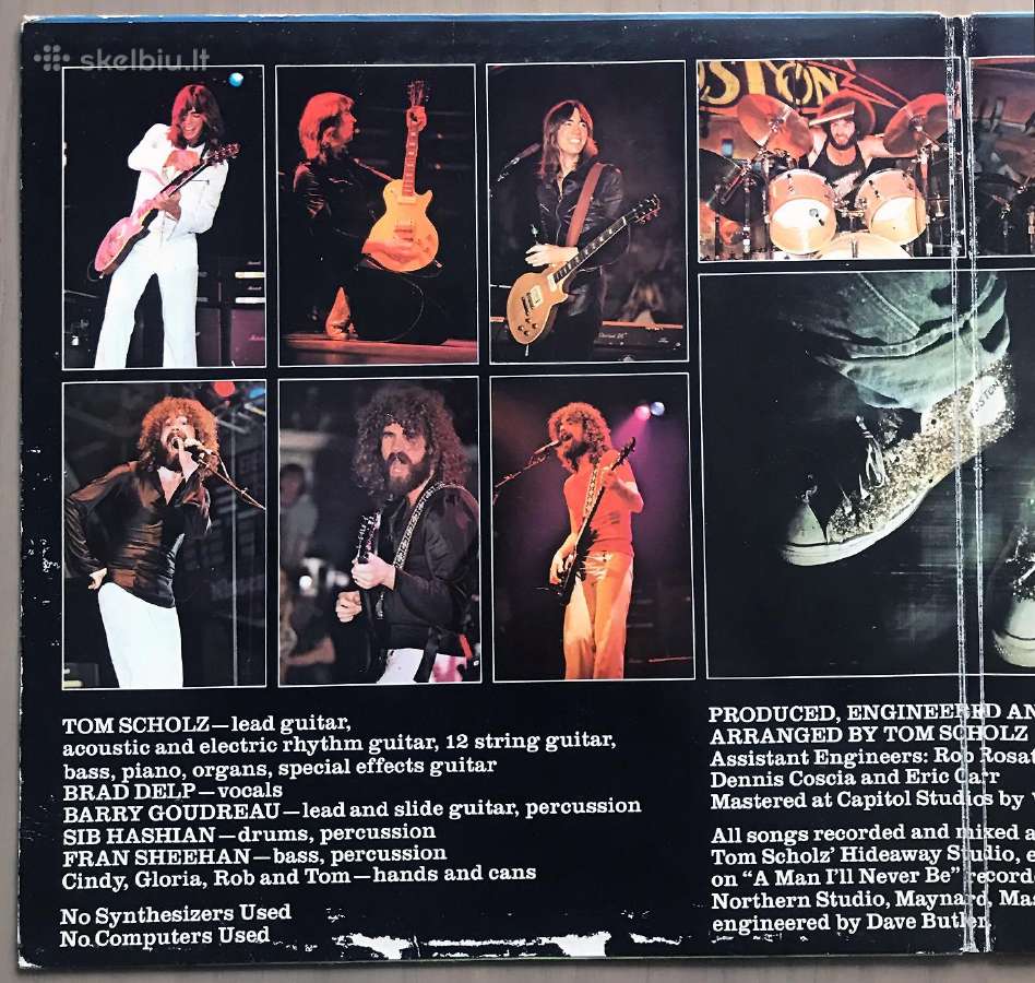 Boston - Don't look back'1978 - nuotraukos Nr. 3