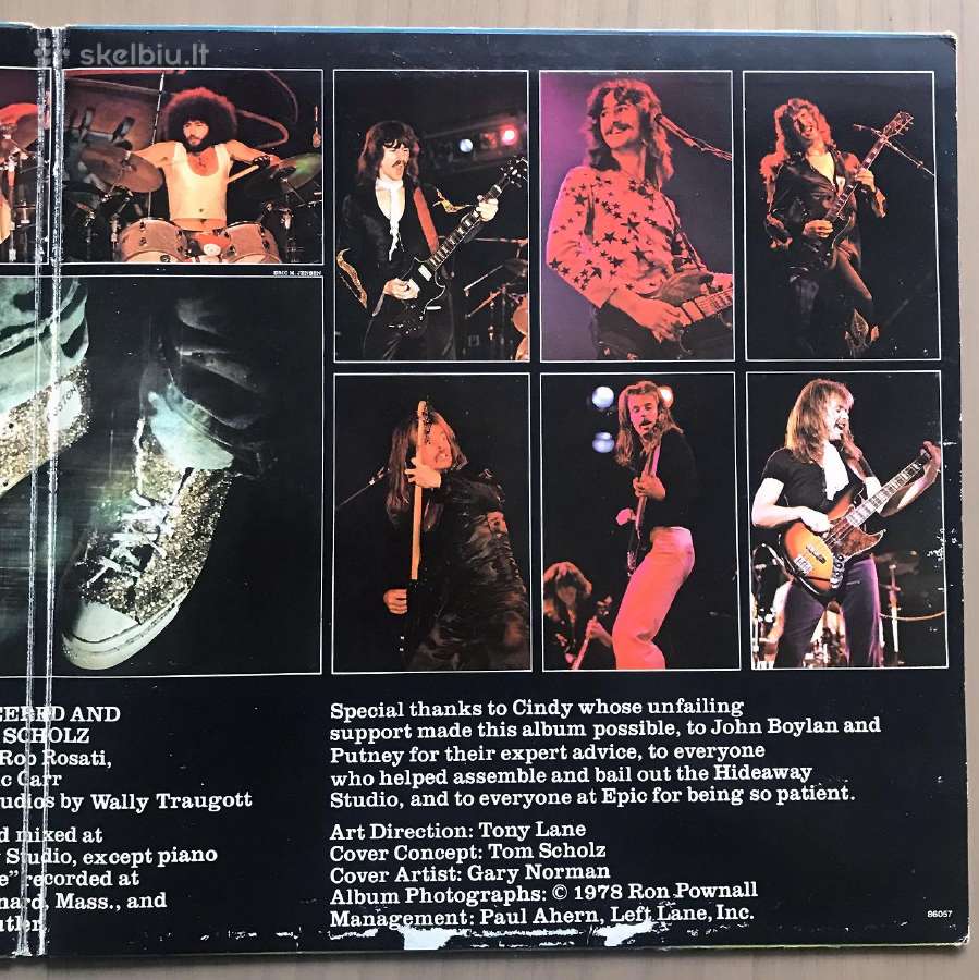Boston - Don't look back'1978 - nuotraukos Nr. 4