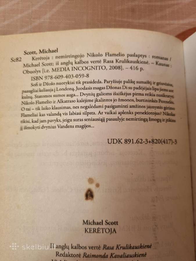 Kerėtoja , nemirtingojo Nikolo Flamelio paslaptys - nuotraukos Nr. 3