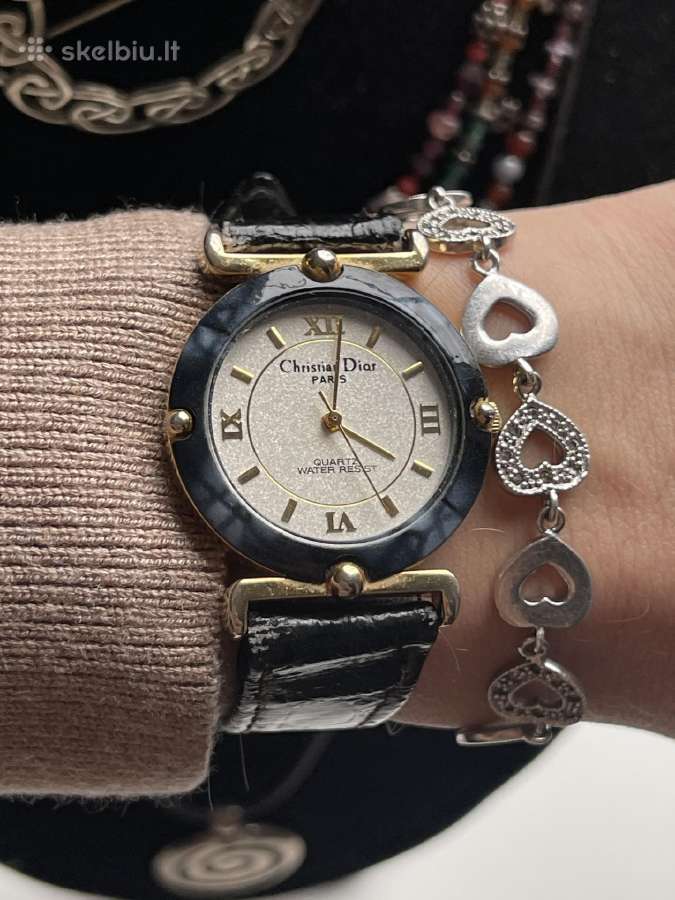1980s vintage Christian Dior 18k gold electroplate