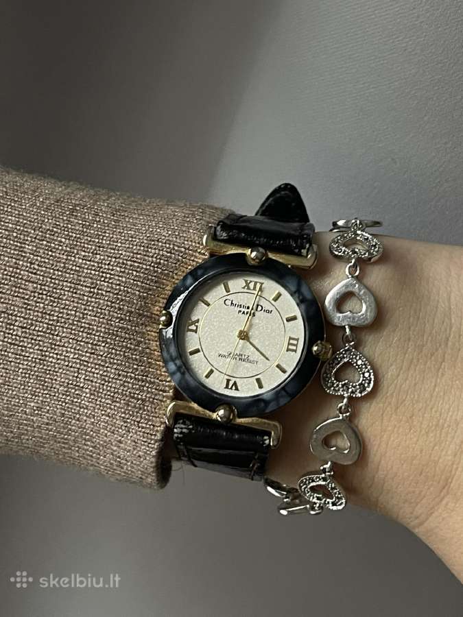 1980s vintage Christian Dior 18k gold electroplate - nuotraukos Nr. 3