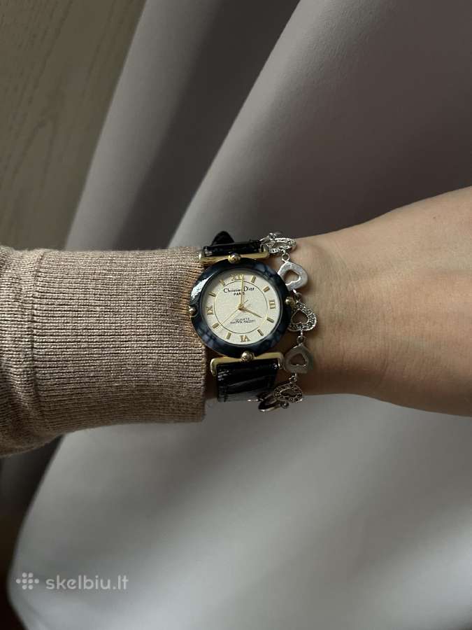 1980s vintage Christian Dior 18k gold electroplate - nuotraukos Nr. 4