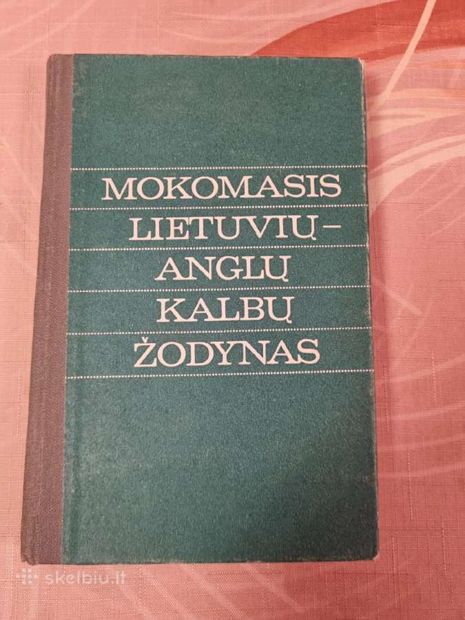 Mokomasis lietuvių - anglų kalbų žodynas