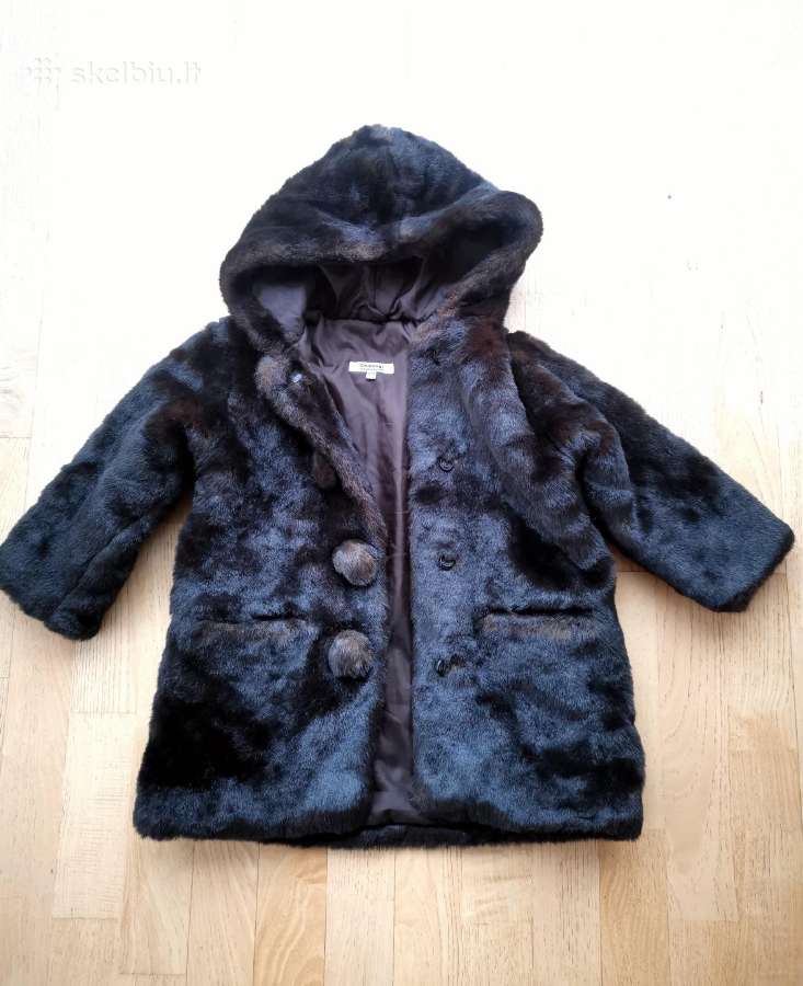 „h&m Chiboogi“ dirbtinio kailio paltukas 104 cm