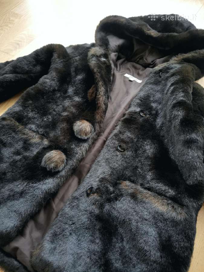 „h&m Chiboogi“ dirbtinio kailio paltukas 104 cm - nuotraukos Nr. 2