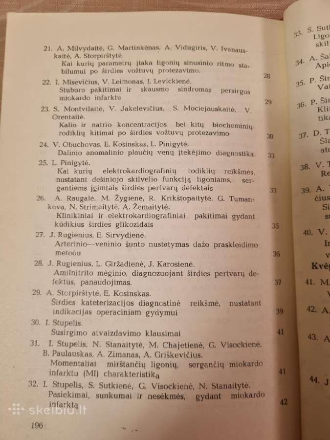 Klinikinės medicinos klausimai - nuotraukos Nr. 5