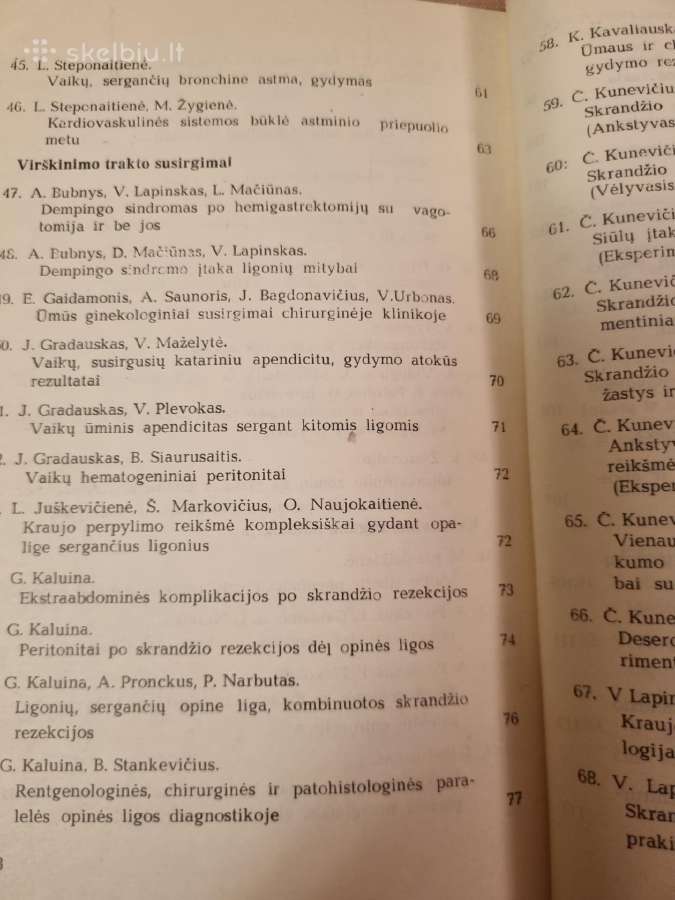 Klinikinės medicinos klausimai - nuotraukos Nr. 7