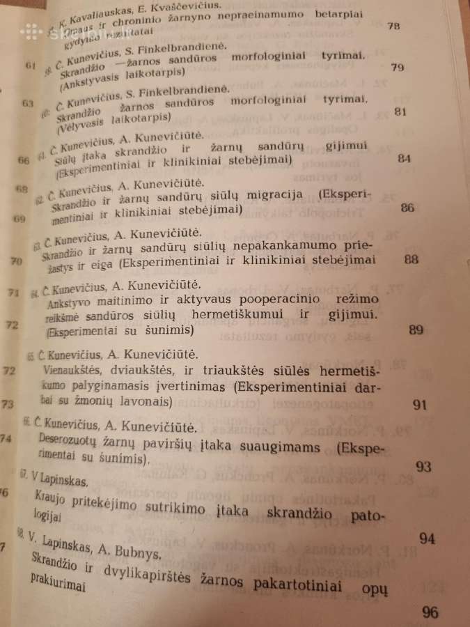 Klinikinės medicinos klausimai - nuotraukos Nr. 8