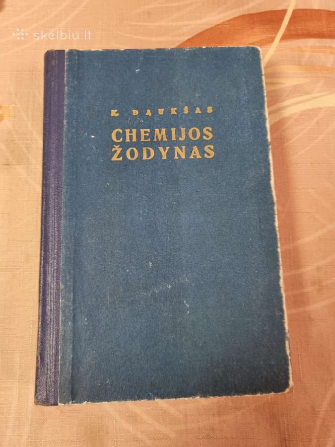 Chemijos žodynas