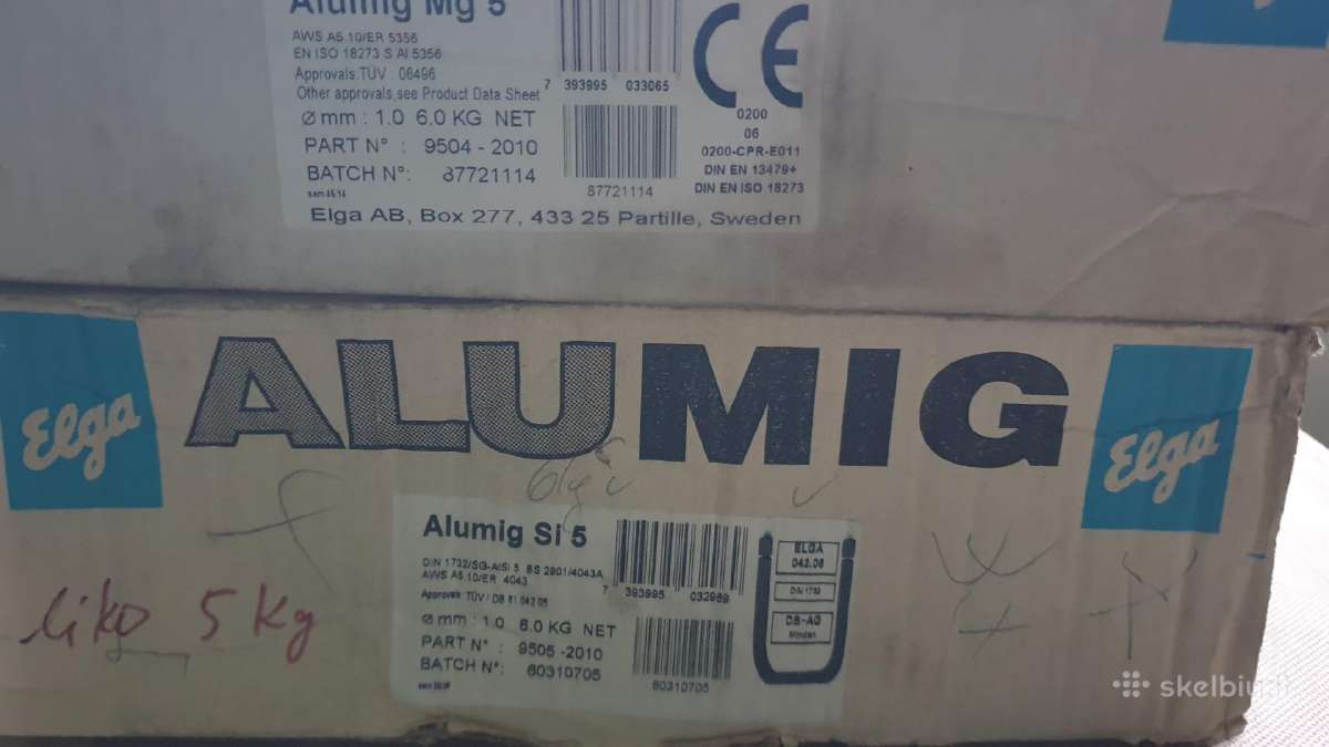 Suvirinimo vela aliumininine - nuotraukos Nr. 2