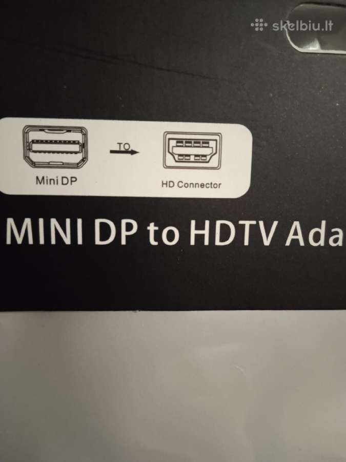 Mini Dp i Hdmi, sakotuvas - nuotraukos Nr. 3