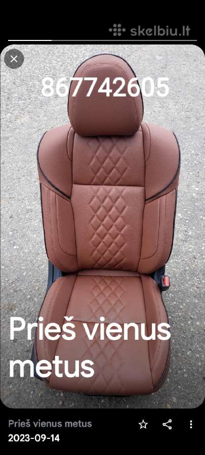 Auto salonu siuvimas,auto lubu remontas - nuotraukos Nr. 12