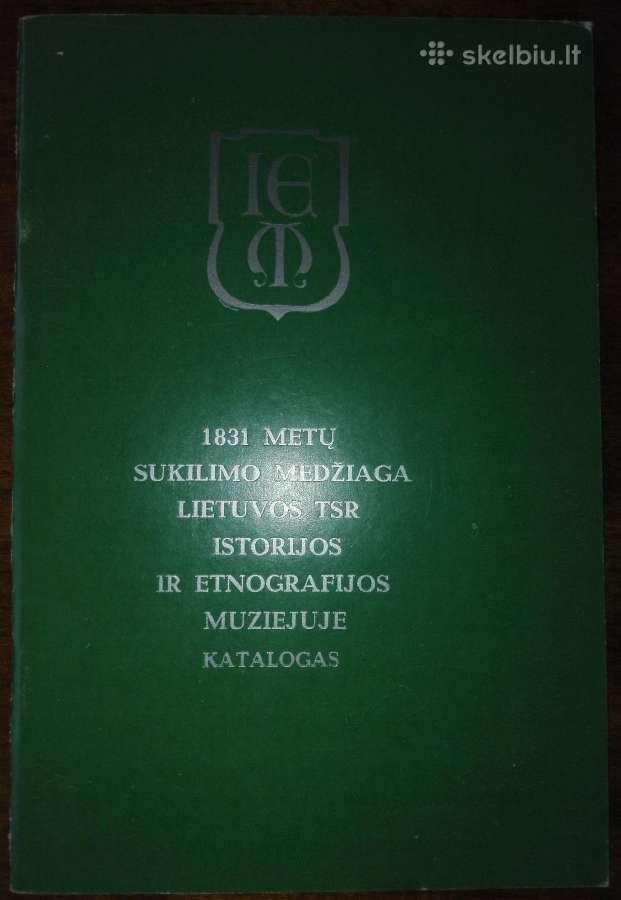 1991. 1831 Metų Sukilimo Medžiaga Ltsr Istorijos