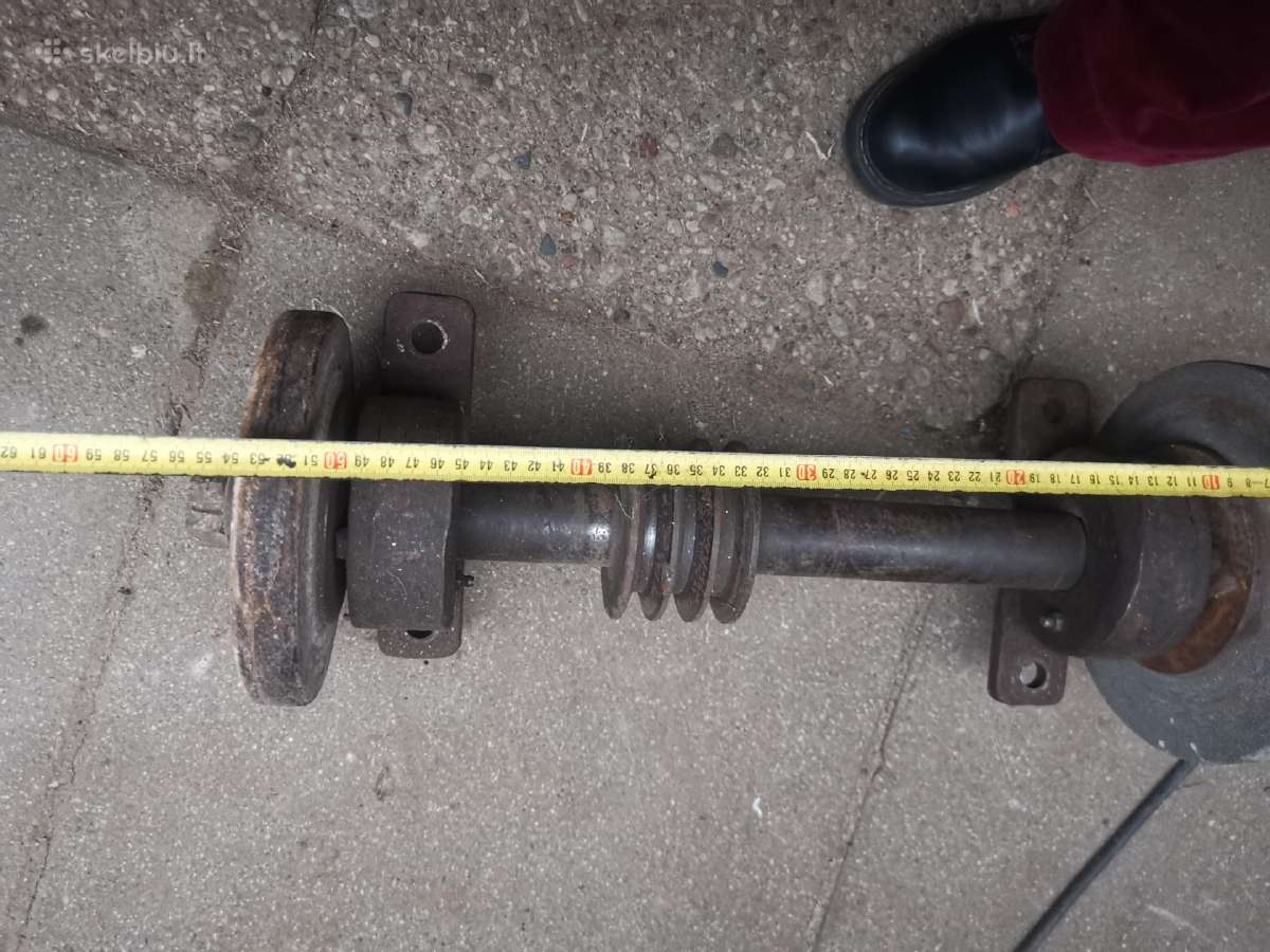 Rimta metalinė ašis su galastuvais pigiai tik 35 e