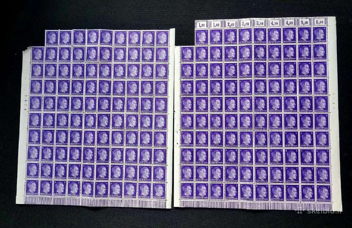 III Reich Pasto zenklai Blokas A.hitler
