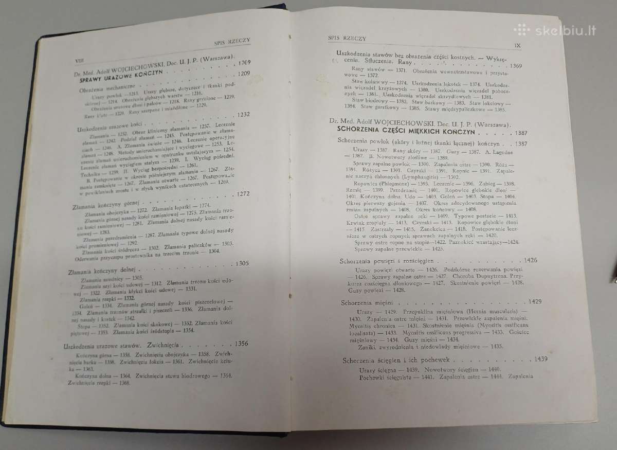 Chirurgijos vadovėlis 1937 m. Lenkija - nuotraukos Nr. 9