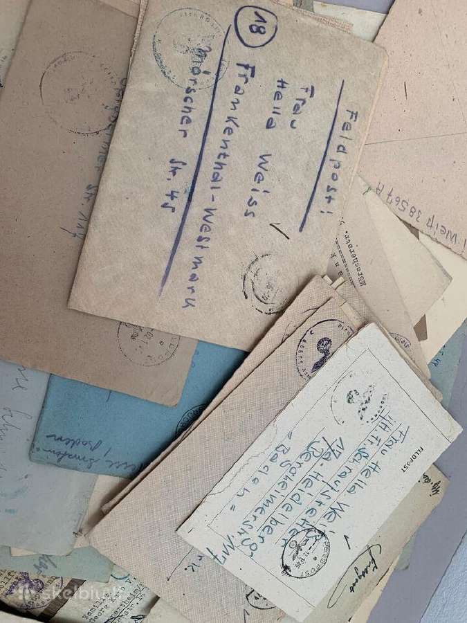 2 Pasaulinis karas 200 vnt Wehrmacht laiskai - nuotraukos Nr. 3