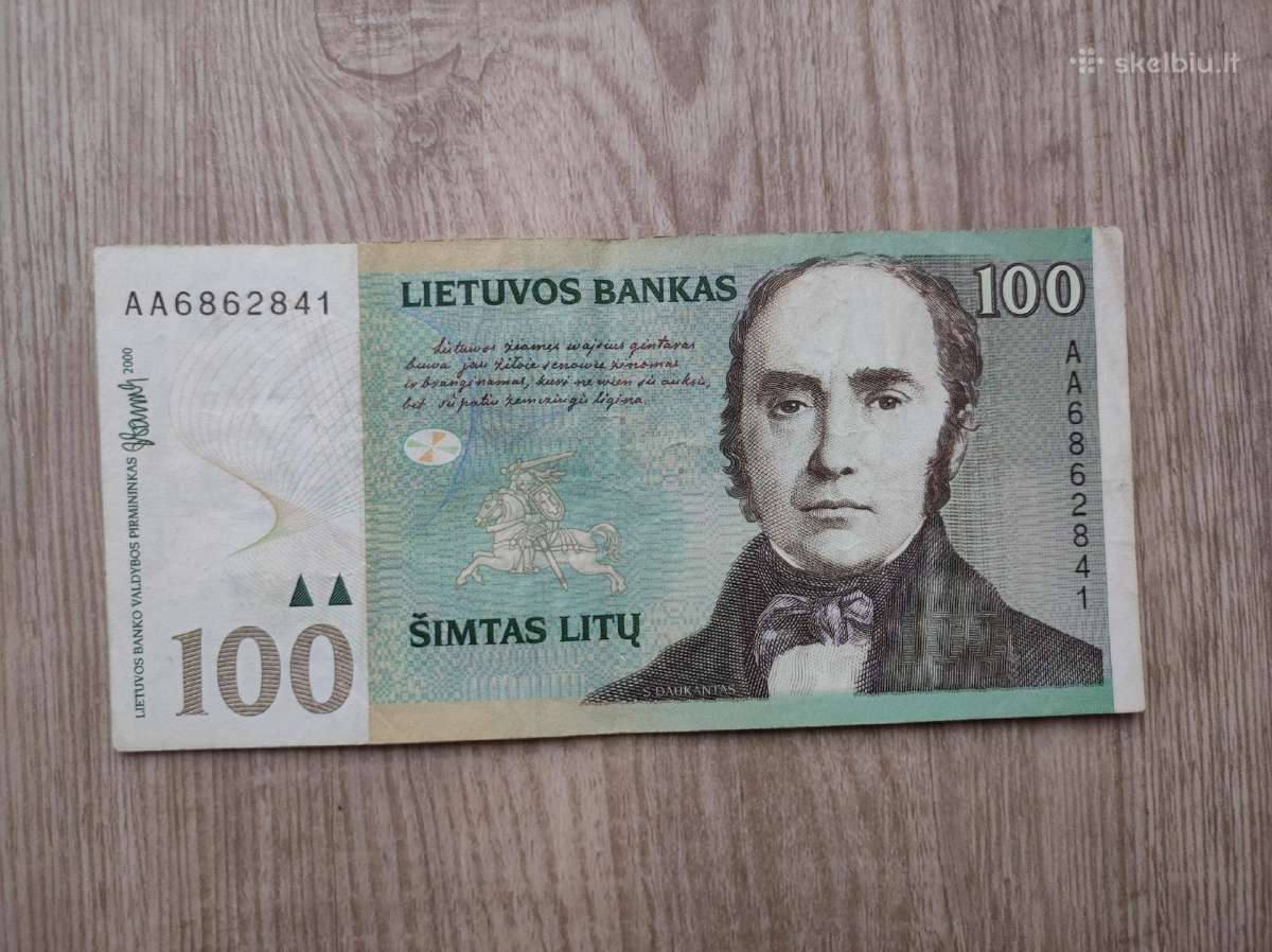 100 litu 2000m (retesni metai)