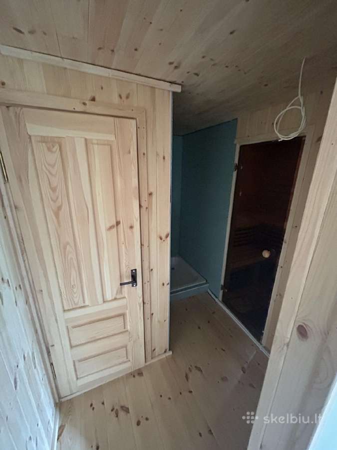 Karkasinė pirtis 4,0 x 6,0 su mansarda - nuotraukos Nr. 7